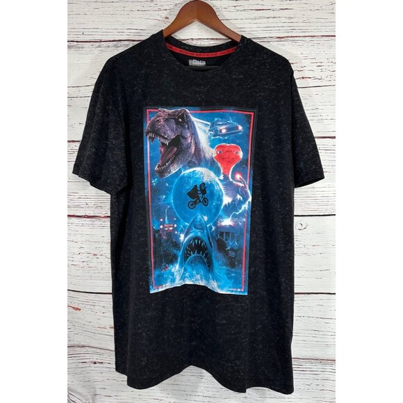 Universal Studios Graphic T-Shirt Jurassic Park ET Jaws Back To The Future XL - Picture 3 of 9